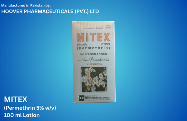 MITEX Lotion permethrin- Effective Treatment for Scabies and Lice